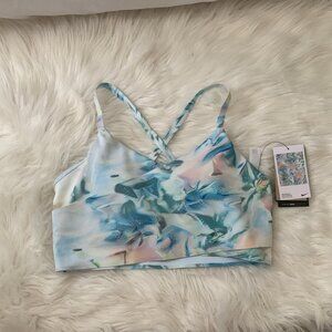 NIKE INDY Women's Artist Collectin Susan Fang Padded Wrap Sports Bra Sz LARGE